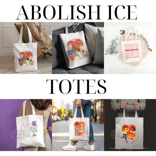 ABOLISH ICE Tote Collection