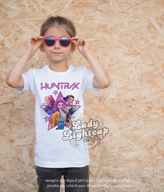 Huntrix Tee Stars / K Pop Demon Hunters