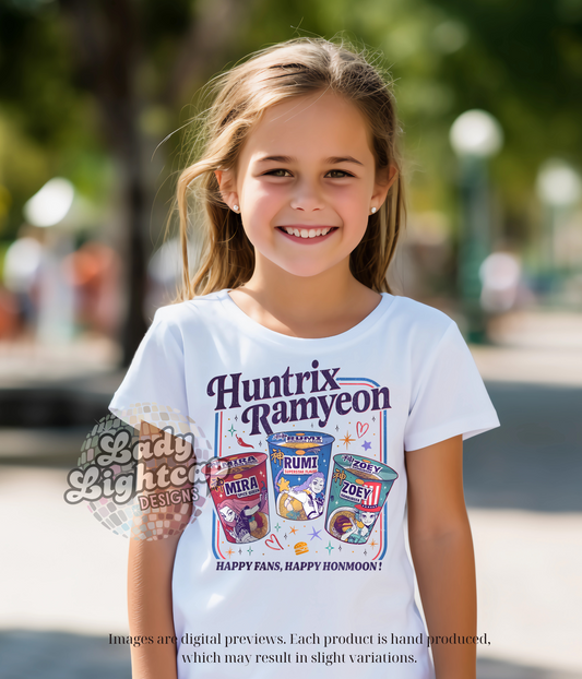 Huntrix Ramyeon Ramen Tee / K Pop Demon Hunters